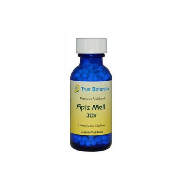 Apis Mell. 30X 23 grams (450 globules) by True Botanica