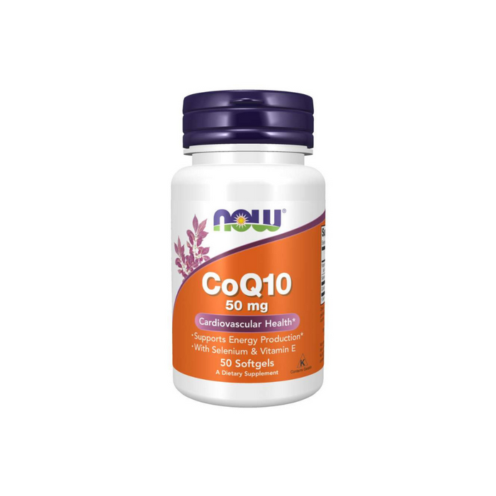 CoQ10 50 mg 50 softgels by NOW Foods