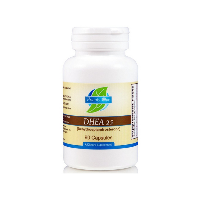 DHEA 25 mg 90 capsules by Priority One