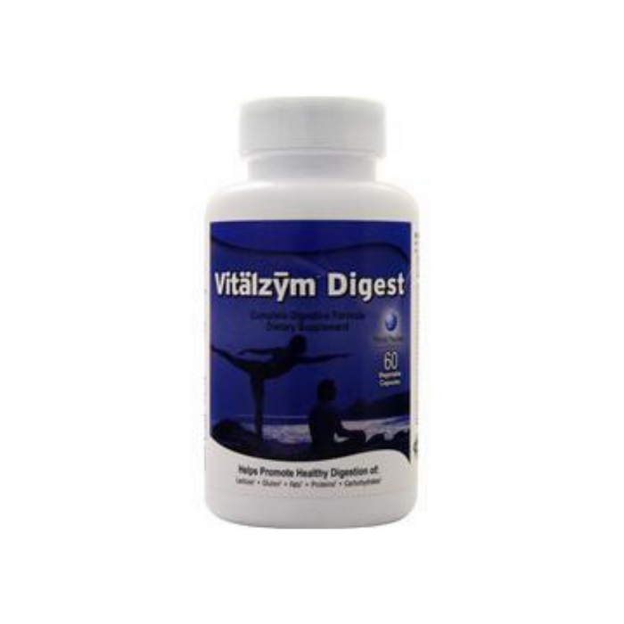 Vitalzym Digest 60 vegetarian capsules by World Nutrition