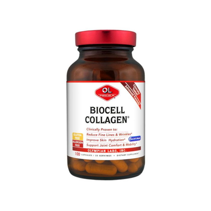 BioCell Collagen 1500mg 100 Capsules by Olympian Labs
