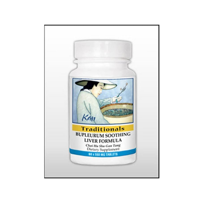 Bupleurum Soothing Liver Formula 60 tablets by Kan Herbs Traditionals