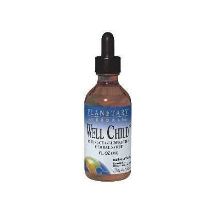 Well Child Echinacea-Elderberry Herbal Syrup 2 oz by Planetary Herbals