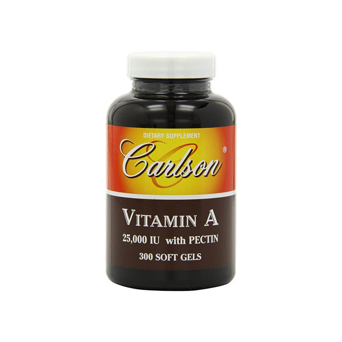 Vitamin A with Pectin 100 capsules by Carlson Labs
