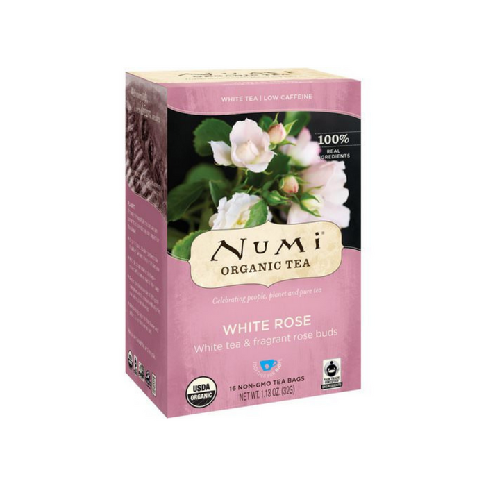 White Rose Tea 16 Bags by Numi Teas
