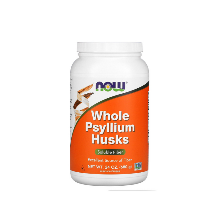 Whole Psyllium Husks 24 oz by NOW Foods