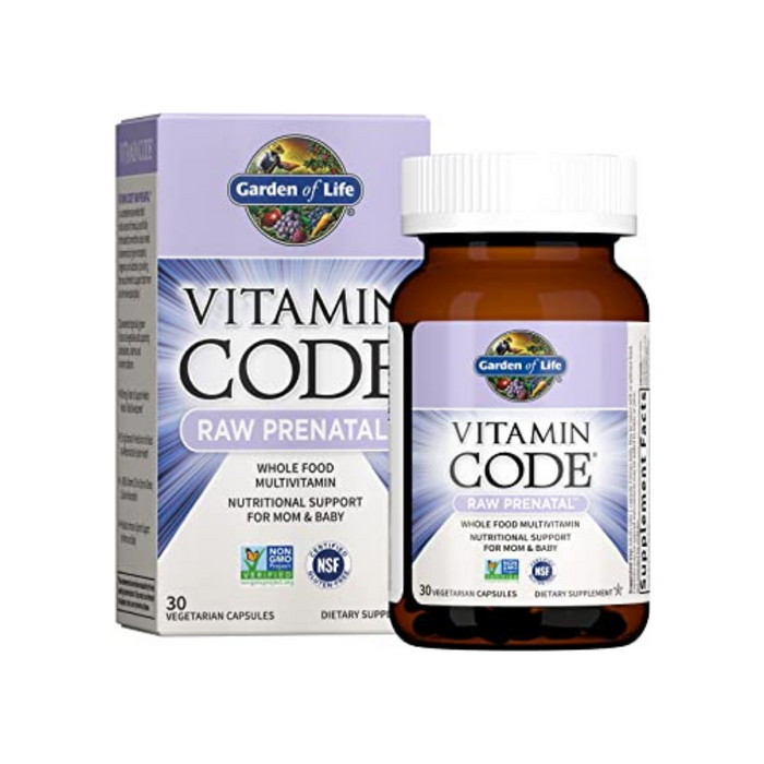 Vitamin Code RAW Prenatal 180 Capsules by Garden of Life