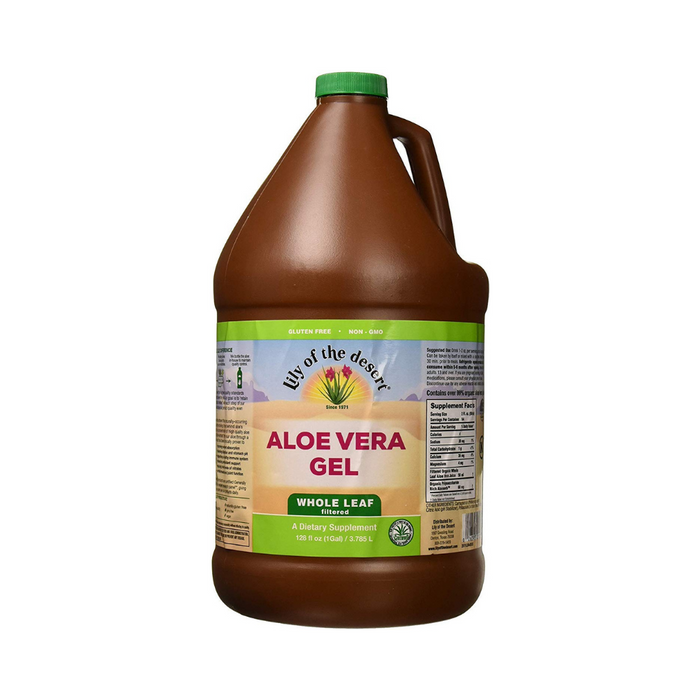 Aloe Vera Gel Whole Leaf 128 oz by Lily Of The Desert