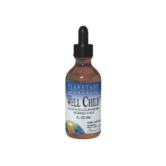 Well Child Echinacea-Elderberry Herbal Syrup 4 oz by Planetary Herbals