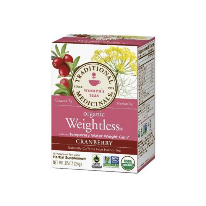 Weightless Cranberry 16 Bags by Traditional Medicinals