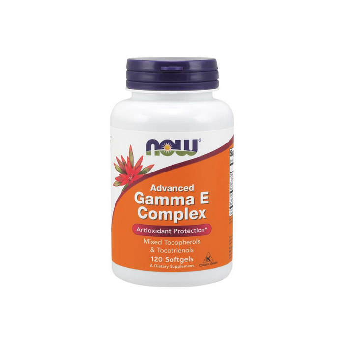 Advanced Gamma E Complex 120 softgels by NOW Foods