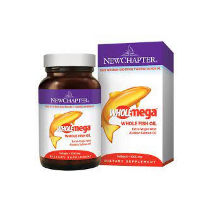 Wholemega 1,000 mg 120 softgels by New Chapter