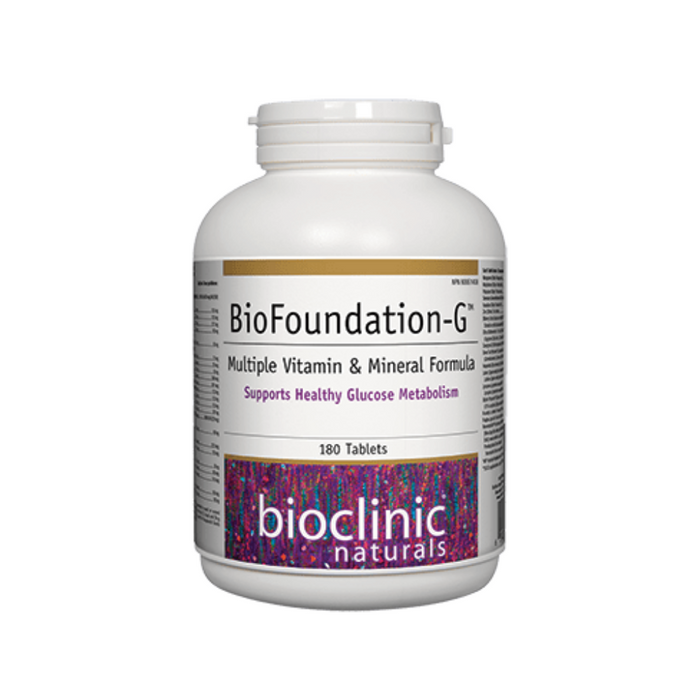 BioFoundation-G 180 tablets by Bioclinic Naturals