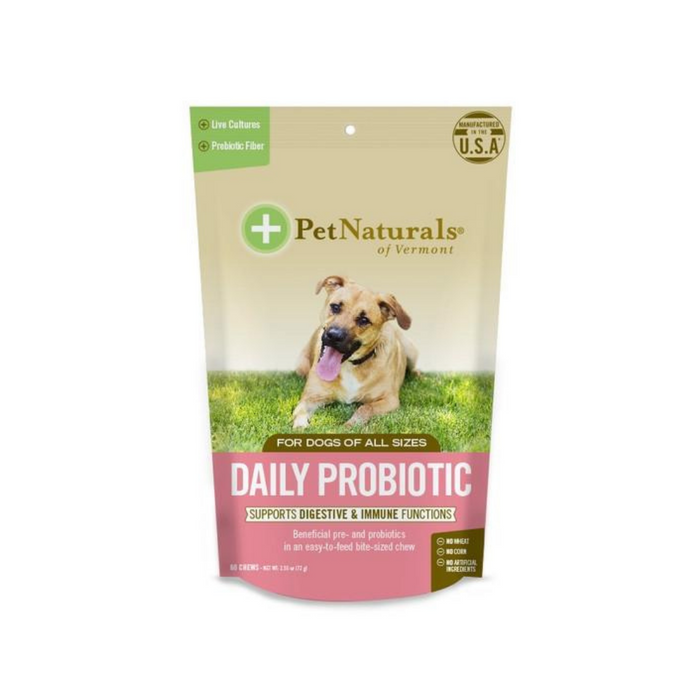 Daily Probiotic For Dogs (60) by Pet Naturals