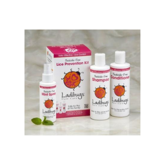 Lice Prevention Kit 3 Pieces by Ladibugs
