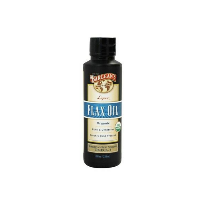 Lignan Flax Oil 8 oz by Barlean's Organic Oils