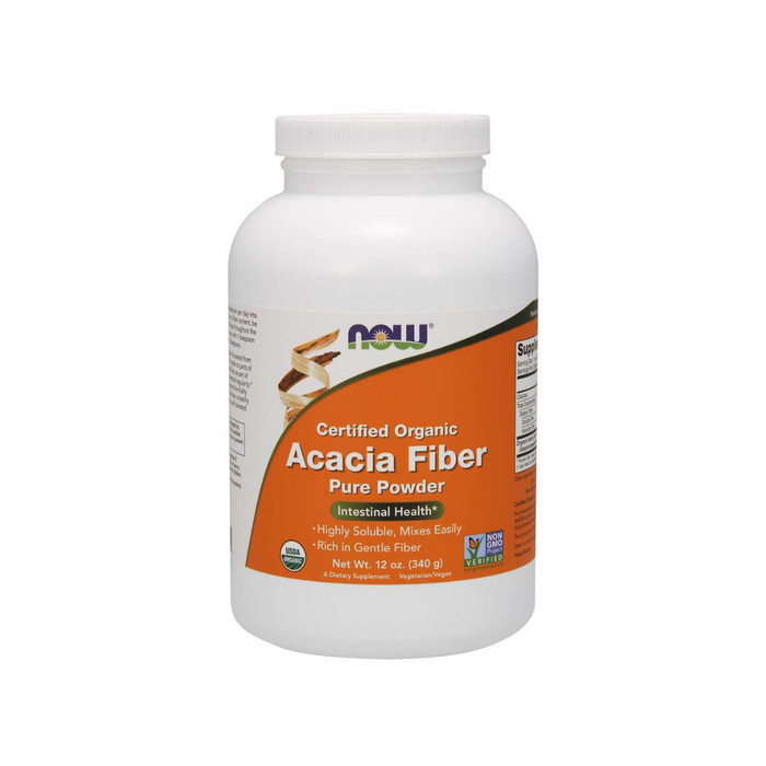 Acacia Fiber Organic Powder 12 oz by NOW Foods