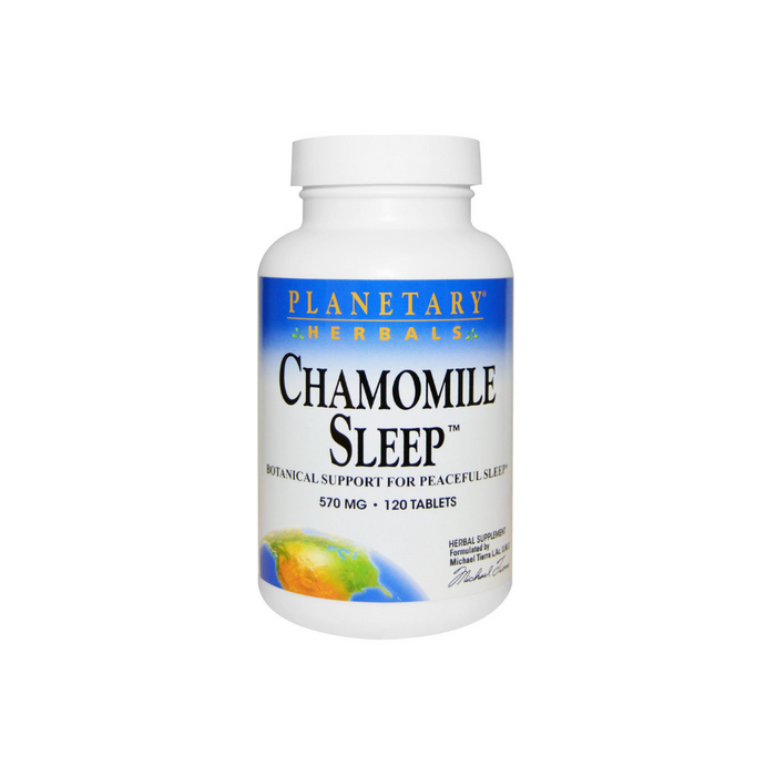 Chamomile Sleep 570mg 60 Tablets by Planetary Herbals