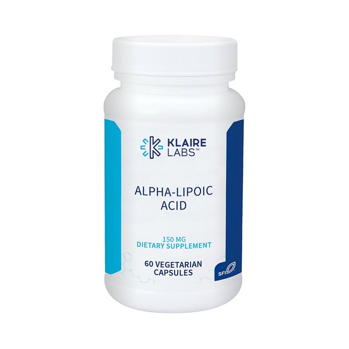 Alpha-Lipoic Acid 150 mg 60 vegetarian capsules by SFI Labs (Klaire Labs)