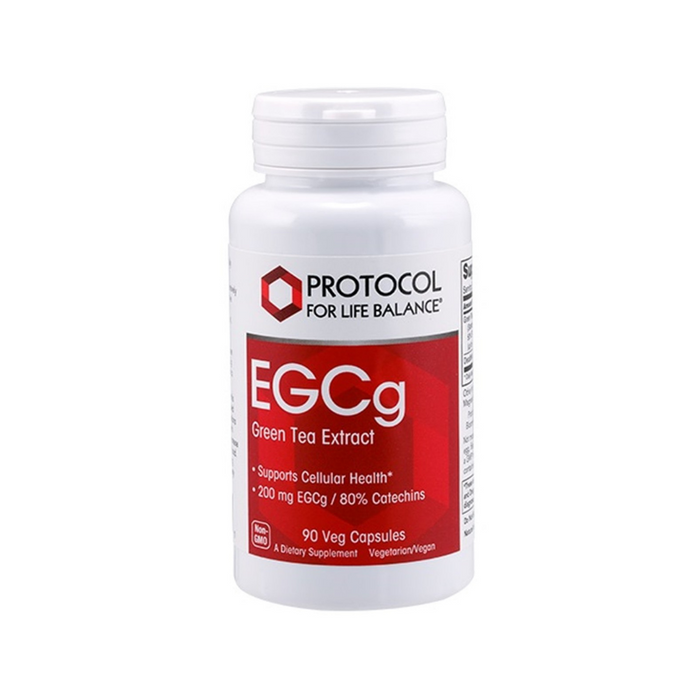 EGCg Green Tea Extract 90 vegetarian capsules by Protocol For Life Balance