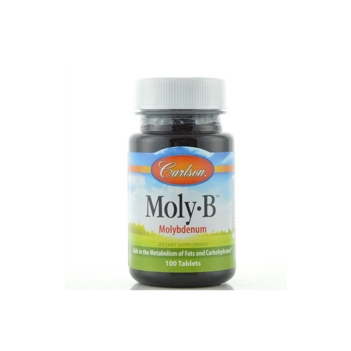 Moly-B 500 mcg 100 tablets by Carlson Labs