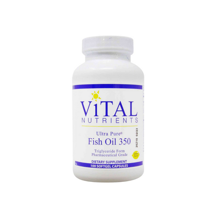 Fish Oil 350 Ultra Pure 100 capsules by Vital Nutrients