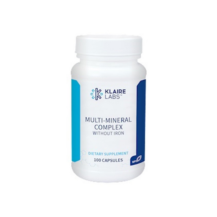 Multi-Mineral Complex without Iron 100 capsules by SFI Labs (Klaire Labs)