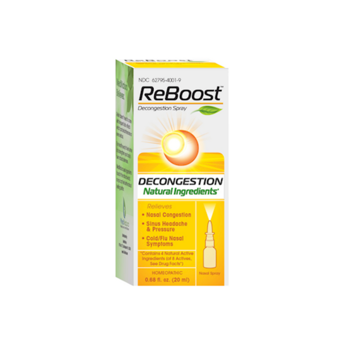 ReBoost Decongestion Nasal Spray 20 ml by MediNatura