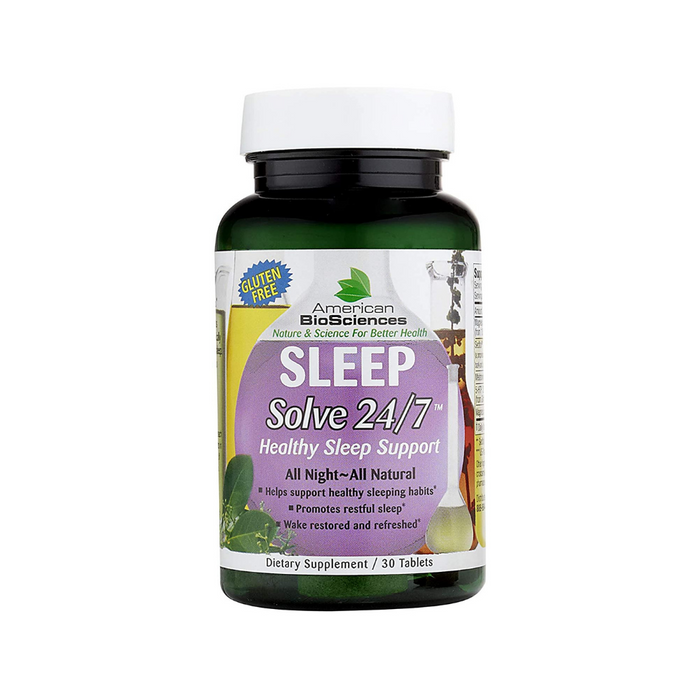Sleep Solve 24-7 30 tablets by American BioSciences
