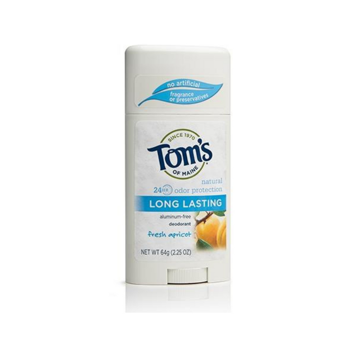 Deodorant Stick Long Lasting Apricot 2.25 oz by Tom's Of Maine
