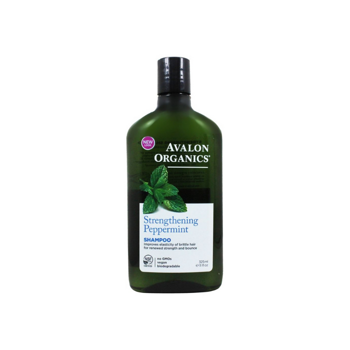 Strengthening Peppermint Shampoo 11 Oz by Avalon Organics