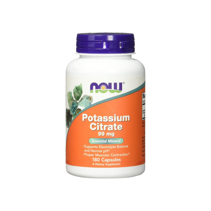 Potassium Citrate 99 mg 180 capsules by NOW Foods