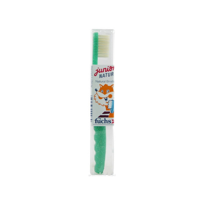 Natural Junior Child's Toothbrush Medium 1 Unit by Fuchs Brushes