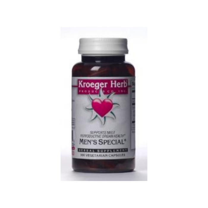 Men's Special 100 Vegetarian Capsules by Kroeger Herb Products