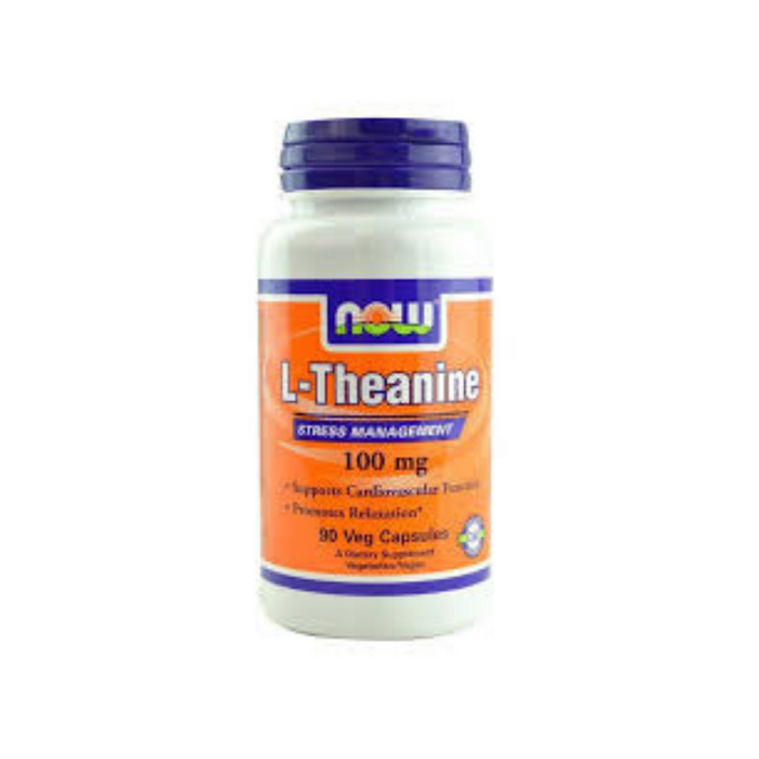 L-Theanine 100 mg 90 vegetarian capsules by NOW Foods
