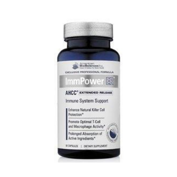 ImmPower ER AHCC 60 capsules by American BioSciences