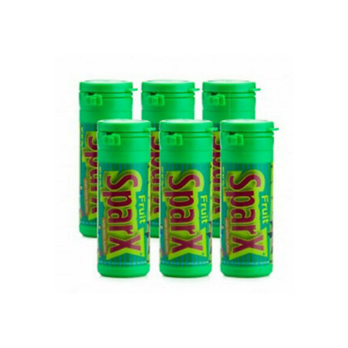 SparX Refills W-100% Xylitol Fruit 6 Pieces by Sparx