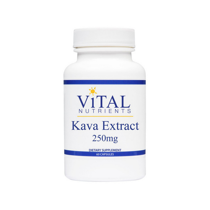 Kava Extract Root 250 mg 60 capsules by Vital Nutrients
