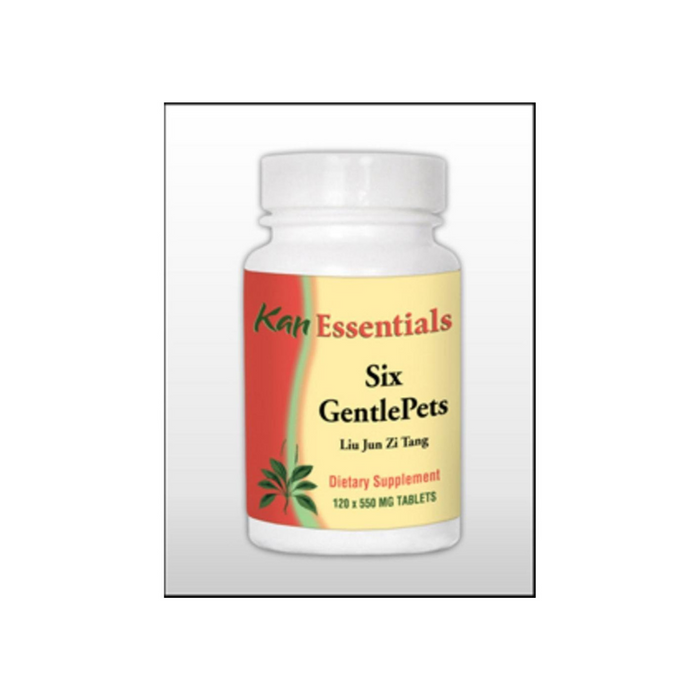 Six GentlePets 120 tablets by Kan Herbs Essentials