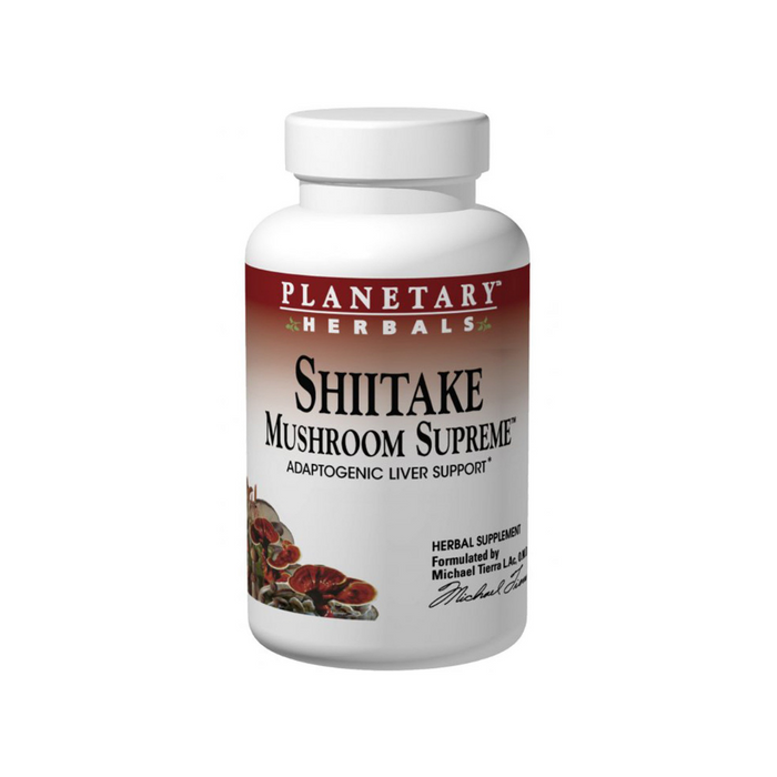 Shiitake Mushroom Supreme 200 Tablets by Planetary Herbals