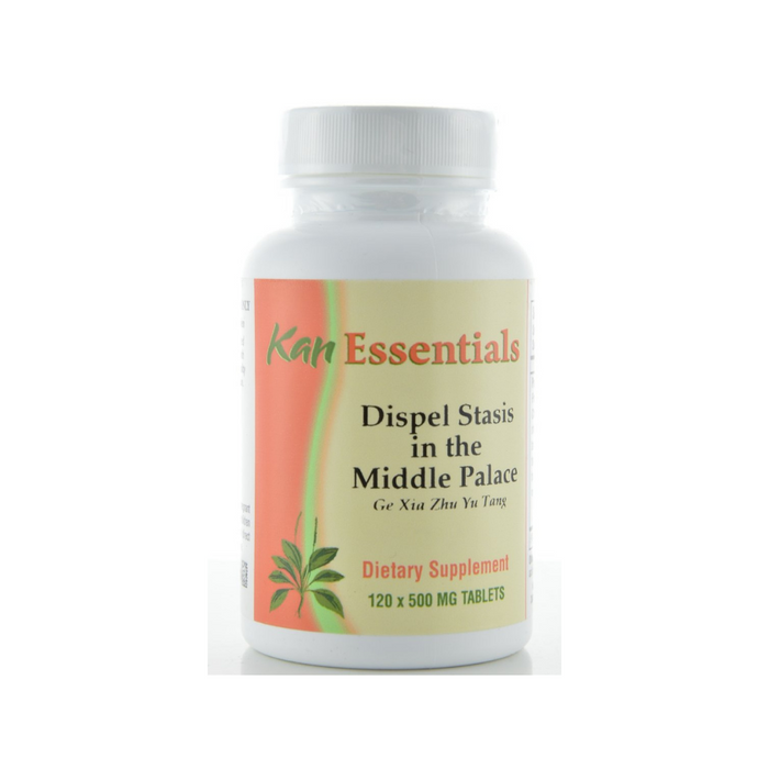 Dispel Stasis in Middle Palace 120 tablets by Kan Herbs Essentials