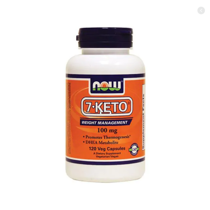 7 KETO 100 mg 60 vegetarian capsules by NOW Foods