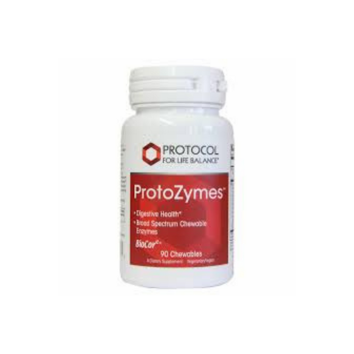 ProtoZymes 90 chewables by Protocol For Life Balance