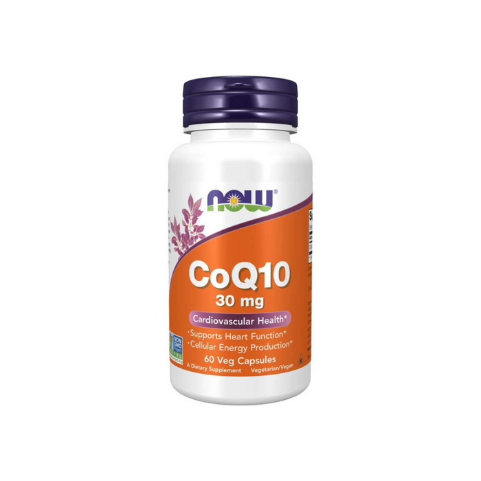 CoQ10 30 mg 60 vegetarian capsules by NOW Foods