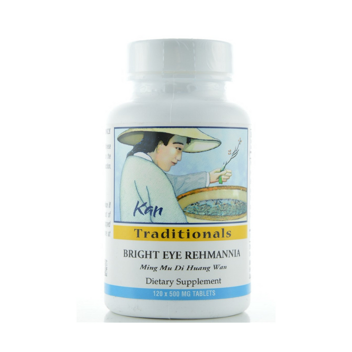 Bright Eye Rehmannia 120 tablets by Kan Herbs Traditionals