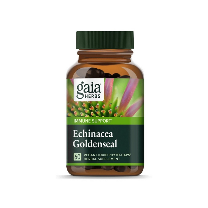 Echinacea Goldenseal Pro 60 vegetarian capsules by Gaia Herbs Professional