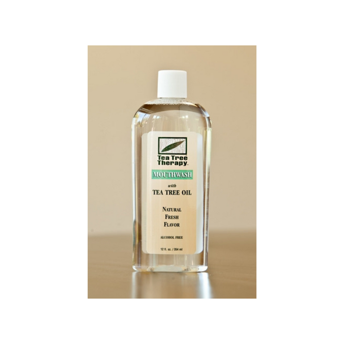 Natural Mouthwash Alcohol Free Tea Tree 12 oz by Tea Tree Therapy