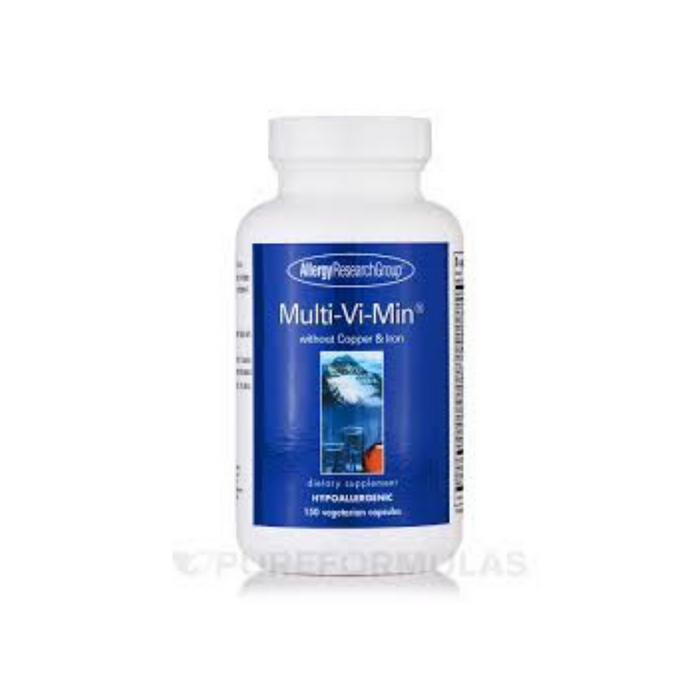 Multi-Vi-Min without Copper & Iron 150 vegetarian capsules by Allergy Research Group