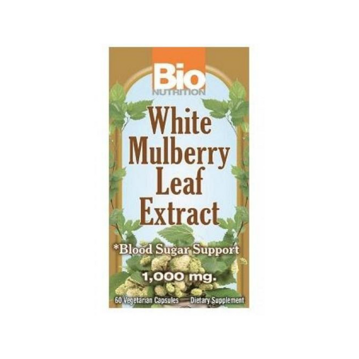 Mulberry Leaf Capsules 60 Vegetarian Capsules by Bio Nutrition