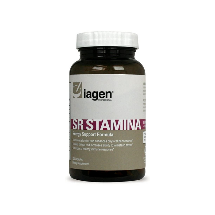 SR-Stamina with Adaptogens 120 vegetarian capsules by Iagen Naturals